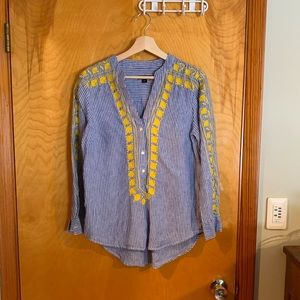 J. Crew Linen Tunic